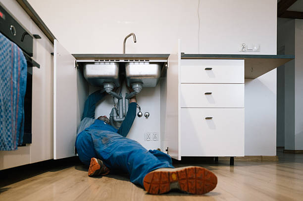 Professional Drain Cleaning technician working in Mount Gilead, NC